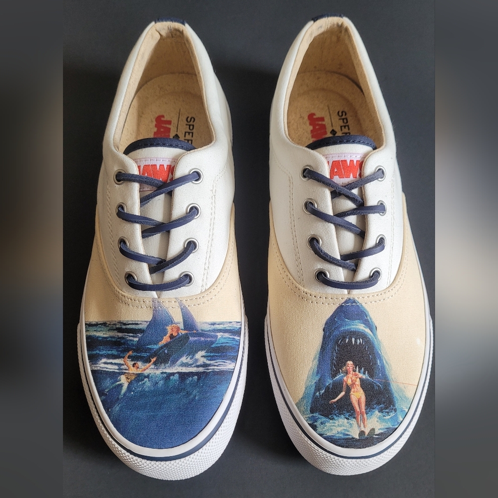 NWOB Sperry x JAWS Striper II CVO Sneaker Men's 9 STS24463